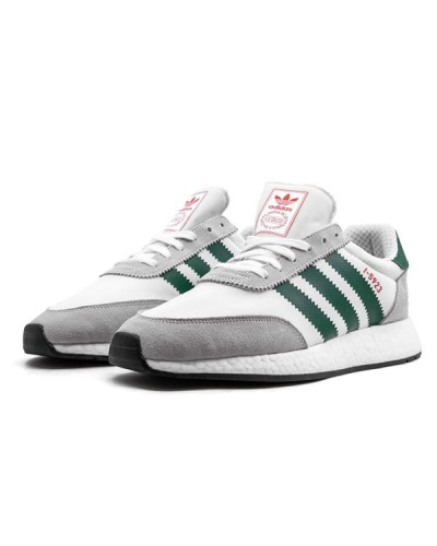 Кроссовки Adidas Iniki Runner «Cloud white/Bold Green»
