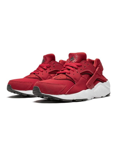 Кроссовки Nike Air Huarache Run «Gym Red/White»
