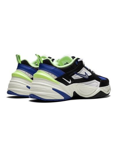 Женские кроссовки Nike M2K Tekno «Black/Royal Volt»