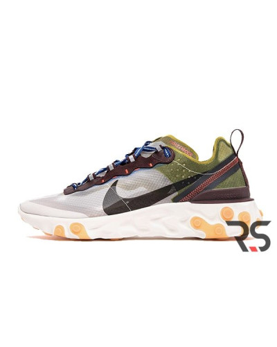 Кроссовки Nike React Element 87 «Moss»