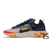 Мужские кроссовки Nike React Element 87 «Thunder Blue/Orange»