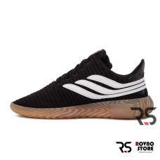 Мужские кроссовки Adidas Sobakov «Black/White/Gum»