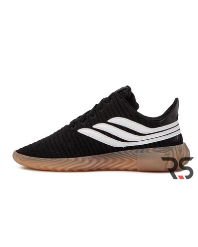 Мужские кроссовки Adidas Sobakov «Black/White/Gum»