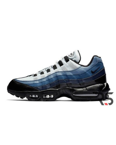 Осенние кроссовки Nike Air Max 95 «Black/Navy Obsidian»