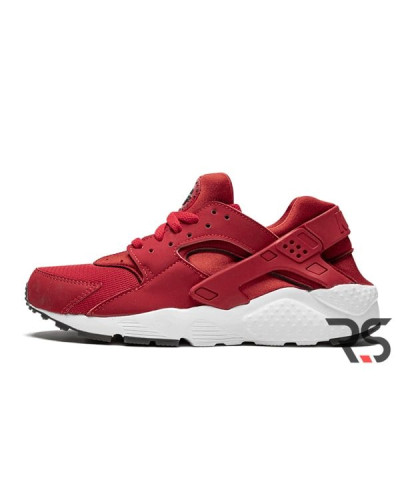 Кроссовки Nike Air Huarache Run «Gym Red/White»
