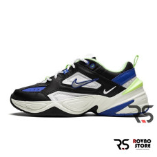 Женские кроссовки Nike M2K Tekno «Black/Royal Volt»