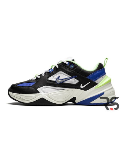 Женские кроссовки Nike M2K Tekno «Black/Royal Volt»
