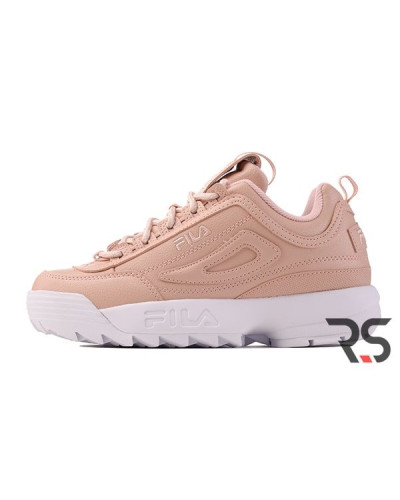 Женские кроссовки Fila Disruptor 2 «Rose/White»