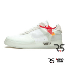 Мужские кроссовки Nike Air Force 1 Low x Off-White «White»