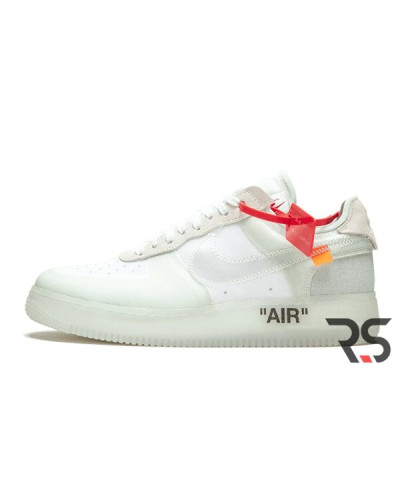 Мужские кроссовки Nike Air Force 1 Low x Off-White «White»