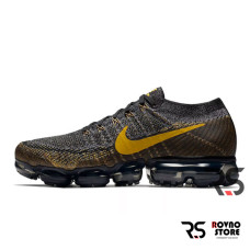 Мужские кроссовки Nike Air Vapormax «Black/Mineral Gold-Dark Grey»