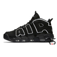 Мужские кроссовки Nike Air More Uptempo 96 «Black/White»