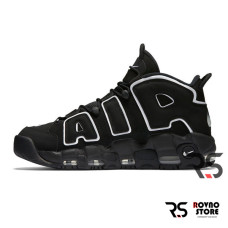Мужские кроссовки Nike Air More Uptempo 96 «Black/White»