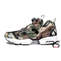 Мужские кроссовки Reebok Insta Pump x Bape «Camo»