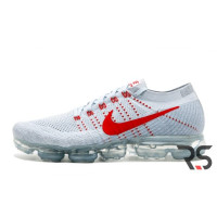 Мужские кроссовки Nike Air VaporMax «White/Red»