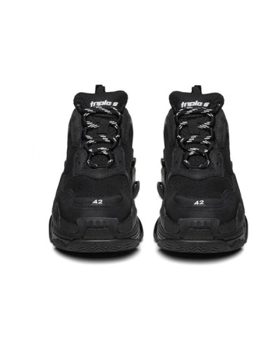 Мужские кроссовки Balenciaga Triple S “Triple Black”