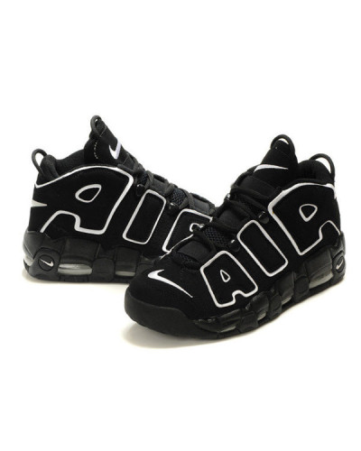 Мужские кроссовки Nike Air More Uptempo 96 «Black/White»