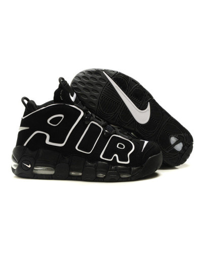 Мужские кроссовки Nike Air More Uptempo 96 «Black/White»