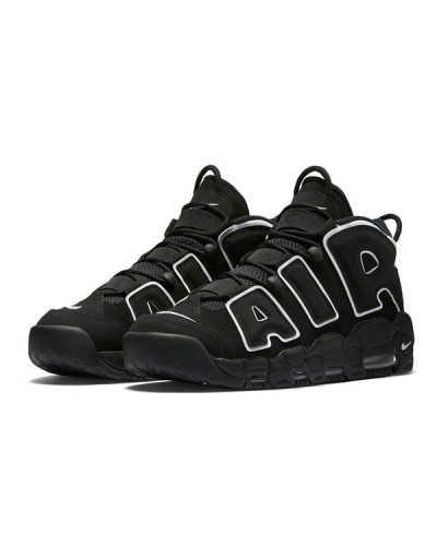 Мужские кроссовки Nike Air More Uptempo 96 «Black/White»