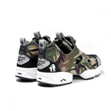 Мужские кроссовки Reebok Insta Pump x Bape «Camo»