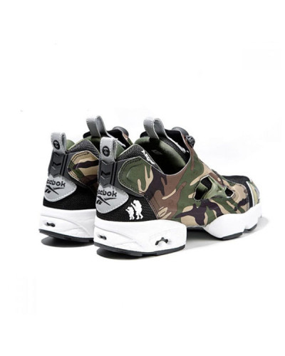 Мужские кроссовки Reebok Insta Pump x Bape «Camo»