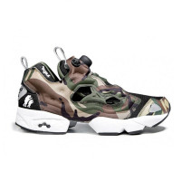 Мужские кроссовки Reebok Insta Pump x Bape «Camo»