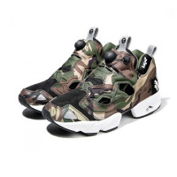 Мужские кроссовки Reebok Insta Pump x Bape «Camo»