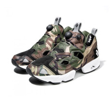 Мужские кроссовки Reebok Insta Pump x Bape «Camo»