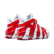 Мужские кроссовки Nike Air More Uptempo «White/Red»