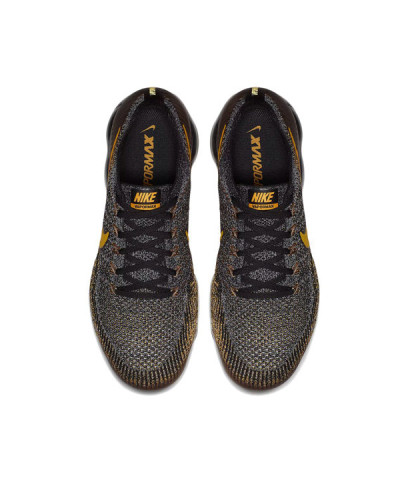 Мужские кроссовки Nike Air Vapormax «Black/Mineral Gold-Dark Grey»