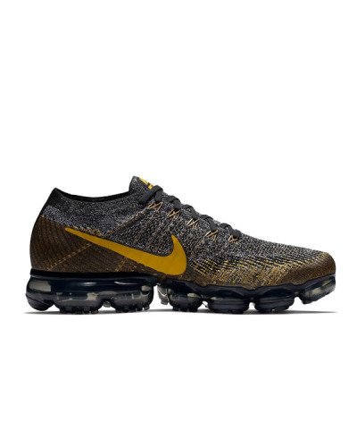 Мужские кроссовки Nike Air Vapormax «Black/Mineral Gold-Dark Grey»