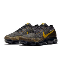 Мужские кроссовки Nike Air Vapormax «Black/Mineral Gold-Dark Grey»