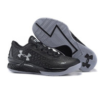 Мужские кроссовки Under Armour Curry 1 Low «Black white»