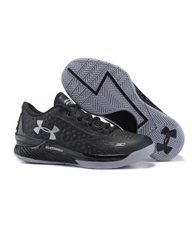 Мужские кроссовки Under Armour Curry 1 Low «Black white»