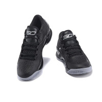 Мужские кроссовки Under Armour Curry 1 Low «Black white»