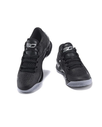 Мужские кроссовки Under Armour Curry 1 Low «Black white»