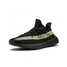 Мужские кроссовки Adidas Yeezy Boost 350 V2 «Core Black/Green»
