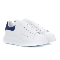 Женские кроссовки Alexander McQueen «White/Blue»