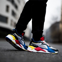 Мужские кроссовки Puma RS-X Toys «White/Royal»