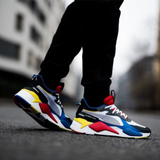 Мужские кроссовки Puma RS-X Toys «White/Royal»