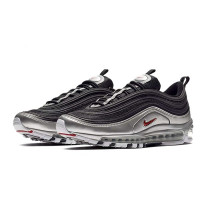 Осенние кроссовки Nike Air Max 97 QS «Black/Metallic Silver»