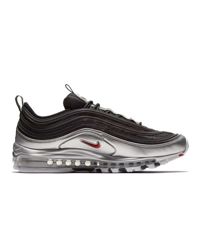 Осенние кроссовки Nike Air Max 97 QS «Black/Metallic Silver»
