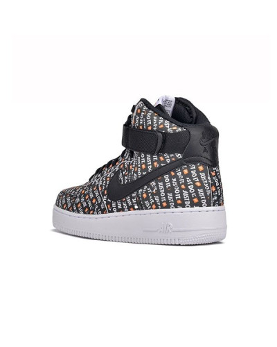 Мужские кроссовки Nike Air Force 1 High «Just Do It Pack Black»
