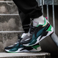 Мужские кроссовки Puma RS-X Toys «Black/Blue Atoll»