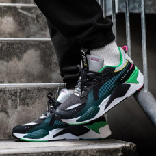 Мужские кроссовки Puma RS-X Toys «Black/Blue Atoll»