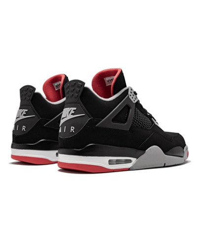Мужские кроссовки Nike Air Jordan 4 Retro «Bred»