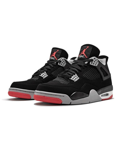 Мужские кроссовки Nike Air Jordan 4 Retro «Bred»