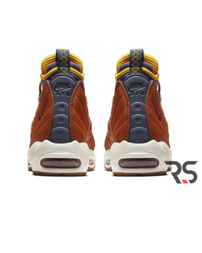 Мужские кроссовки Nike Air Max 95 SneakerBoot «Dark Russet»