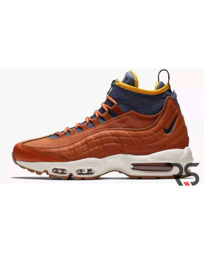 Мужские кроссовки Nike Air Max 95 SneakerBoot «Dark Russet»