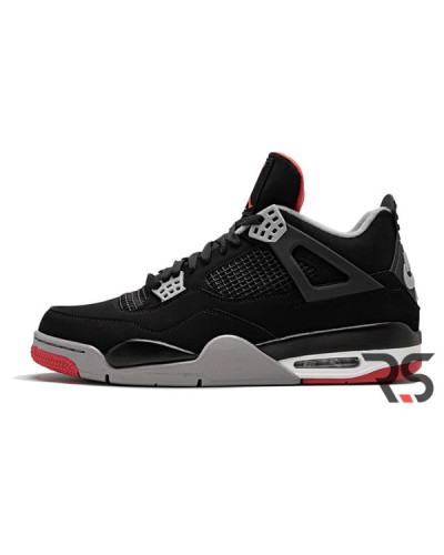 Мужские кроссовки Nike Air Jordan 4 Retro «Bred»